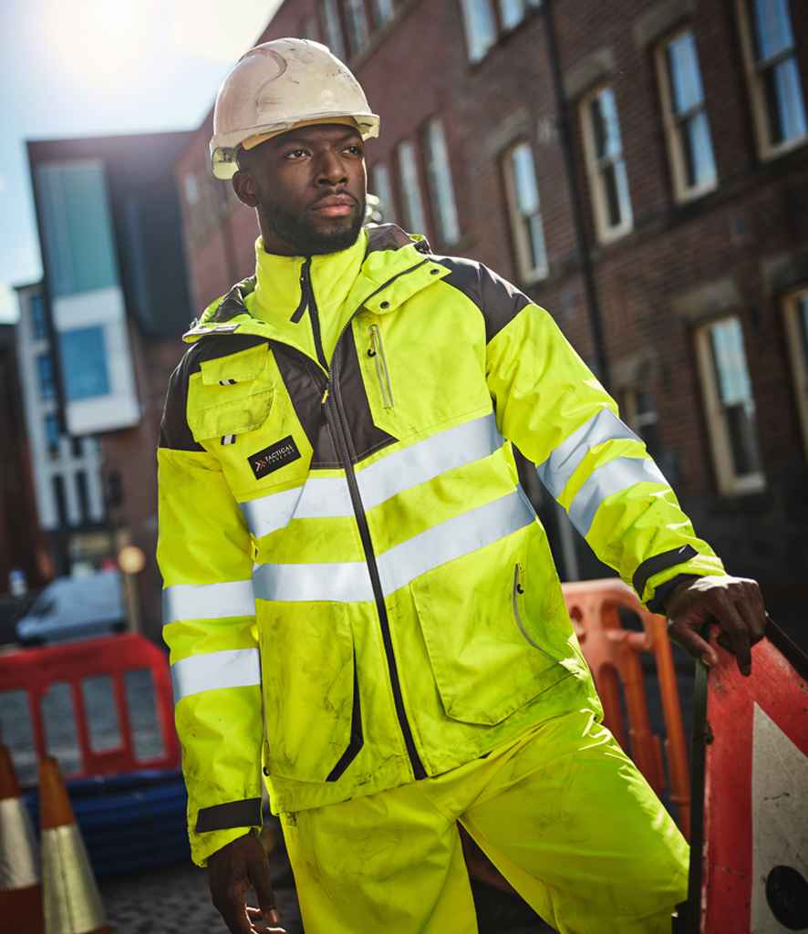 Grey hi vis jackets sale